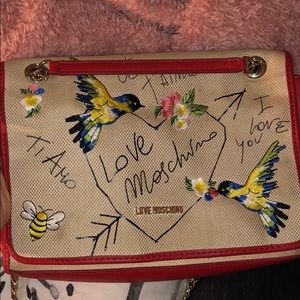 A gently used Moschino bag